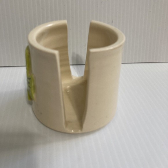 Ceramic Hand Crafted FISH Sponge Holder 3" Tall x 3.5 Base - Picture 3 of 8